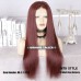  4 Wig Type Optional Dark Wine hair color human hair wig Human Hair Wig